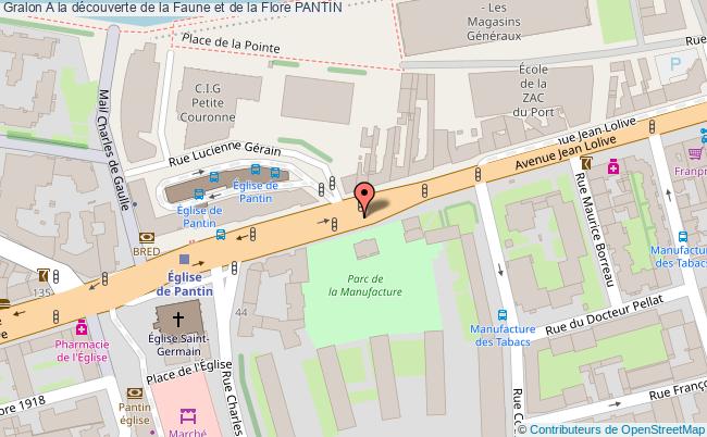 plan A La Découverte De La Faune Et De La Flore Pantin PANTIN