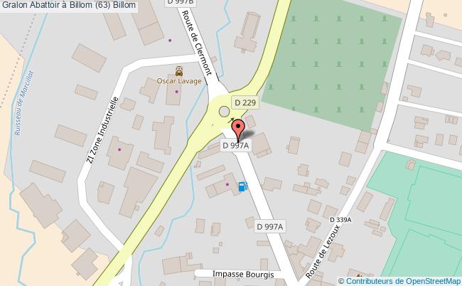 Abattoir à Billom (63)