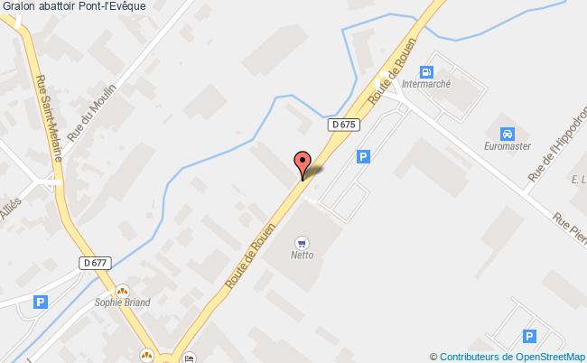 plan Abattoir Pont-l'evêque Pont-l'Evêque