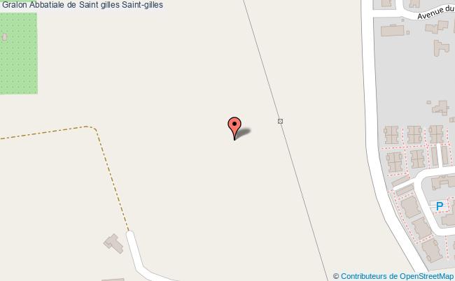 plan Abbatiale De Saint Gilles Saint-gilles Saint-gilles