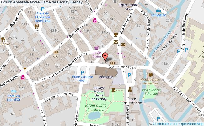 plan Abbatiale Notre-dame De Bernay Bernay Bernay