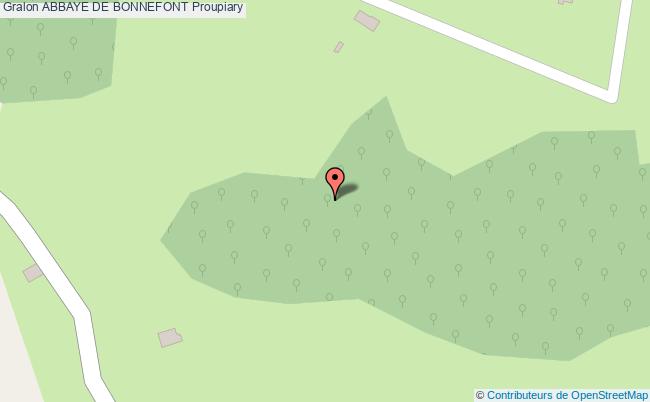 plan Abbaye De Bonnefont Proupiary Proupiary