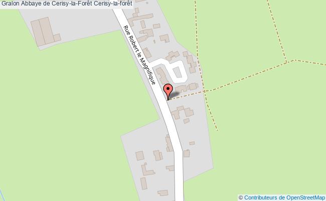 plan Abbaye De Cerisy-la-forêt Cerisy-la-forêt Cerisy-la-forêt