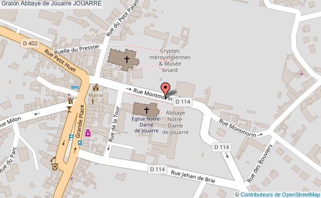 plan Abbaye De Jouarre Jouarre JOUARRE