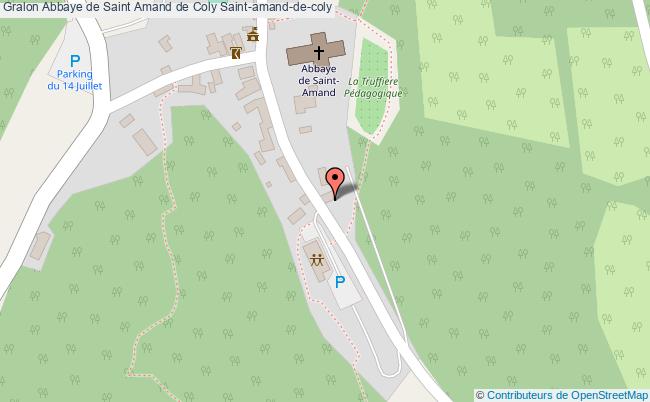 plan Abbaye De Saint Amand De Coly Saint-amand-de-coly Saint-amand-de-coly