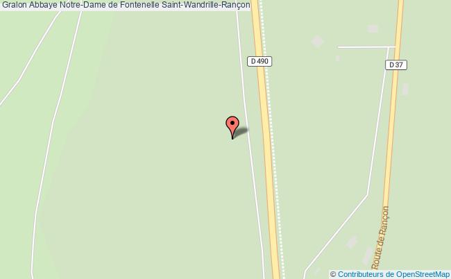 plan Abbaye Notre-dame De Fontenelle Saint-wandrille-rançon Saint-Wandrille-Rançon
