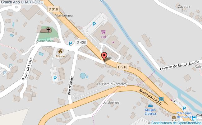 plan Abo Uhart-cize UHART-CIZE