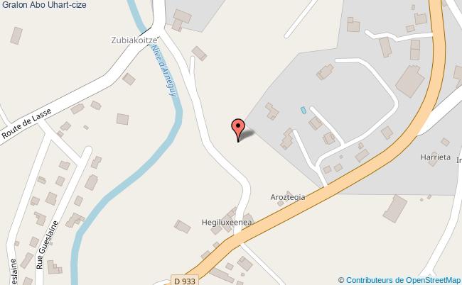 plan Abo Uhart-cize Uhart-cize