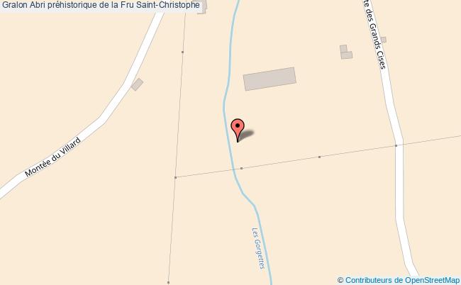 Abri préhistorique de la Fru