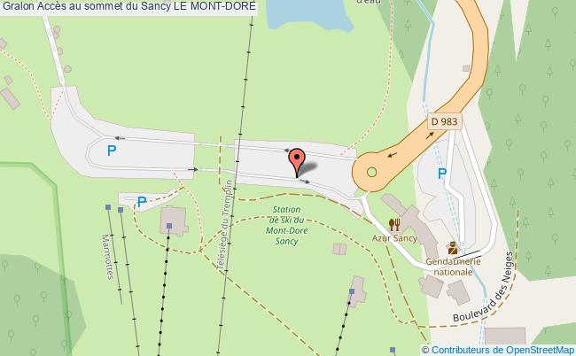 Accès au sommet du Sancy