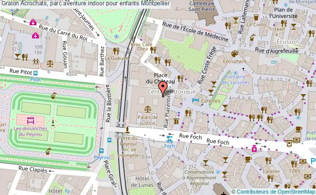 plan Acrochats, Parc Aventure Indoor Pour Enfants Montpellier Montpellier