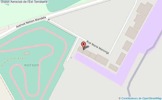 plan Aeroclub De L'est Tomblaine Tomblaine