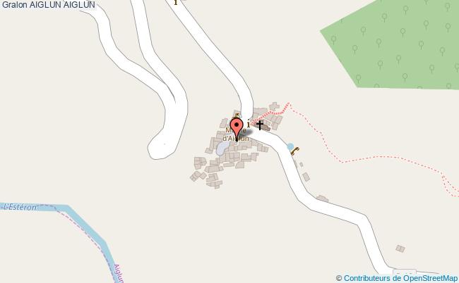 plan Aiglun Aiglun AIGLUN