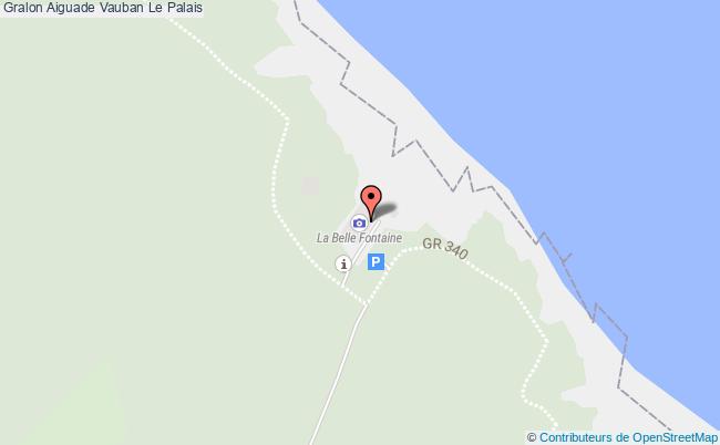 Aiguade vauban Le palais tourisme