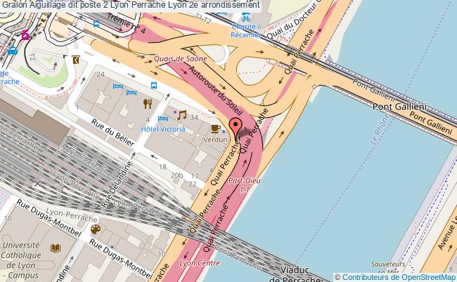 plan Aiguillage Dit Poste 2 Lyon Perrache Lyon 2e Arrondissement Lyon 2e arrondissement