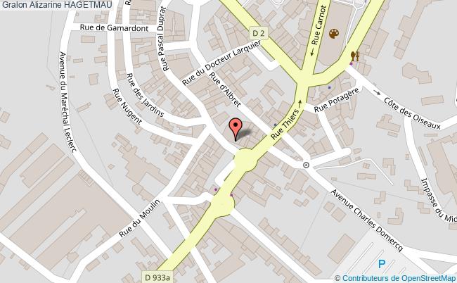 plan Alizarine Hagetmau HAGETMAU