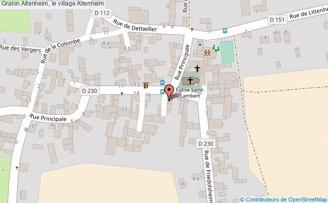 plan Altenheim, Le Village Altenheim Altenheim