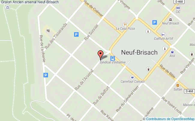 Ancien arsenal Neufbrisach tourisme