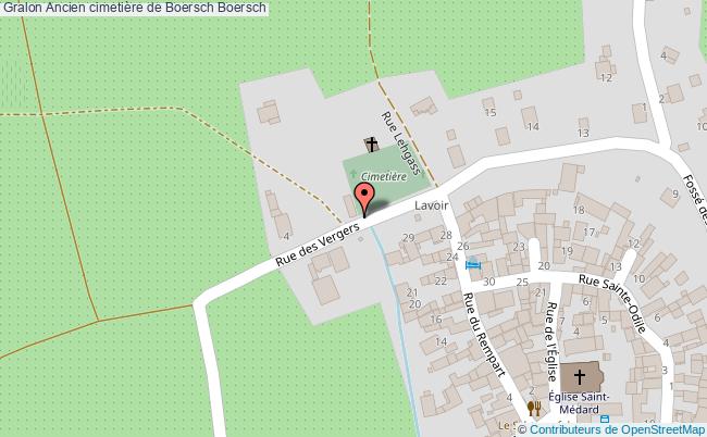 Ancien cimetière de Boersch