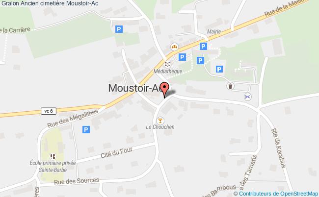 plan Ancien Cimetière Moustoir-ac Moustoir-Ac