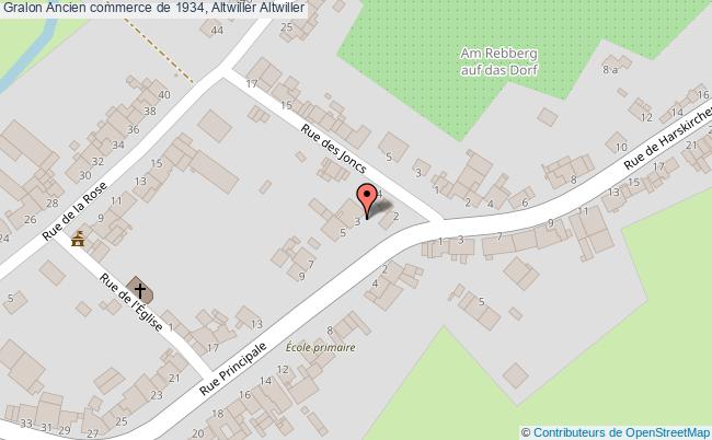 Ancien commerce de 1934, Altwiller