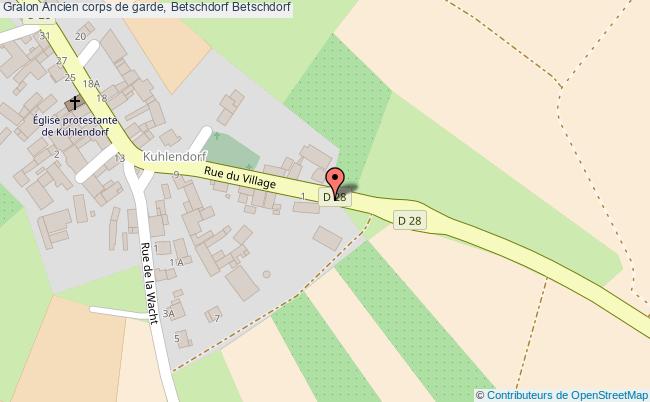 plan Ancien Corps De Garde, Betschdorf Betschdorf Betschdorf