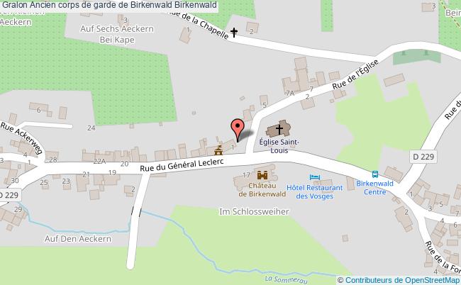 Ancien corps de garde de Birkenwald