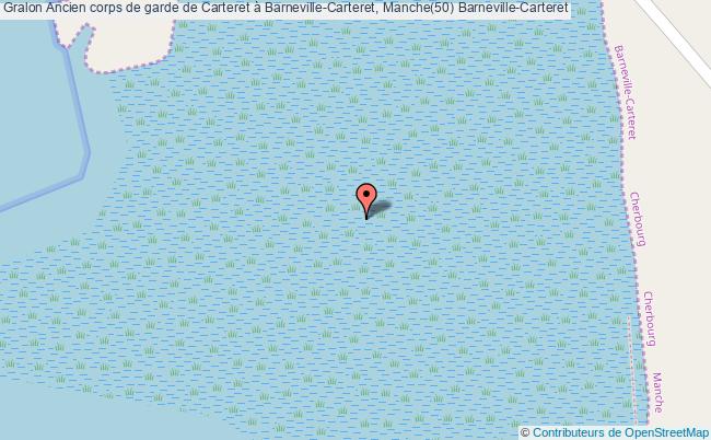 plan Ancien Corps De Garde De Carteret à Barneville-carteret, Manche(50) Barneville-carteret Barneville-Carteret