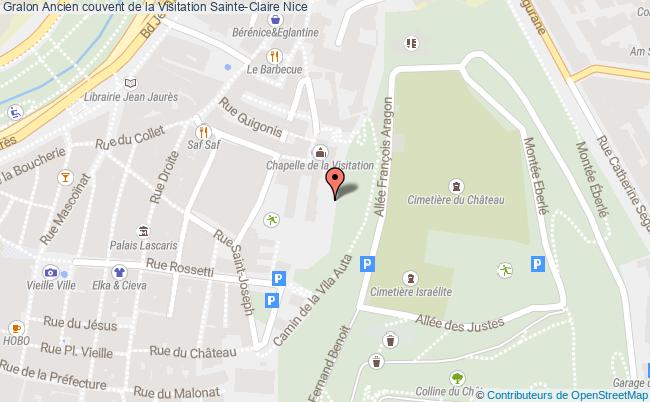 plan Ancien Couvent De La Visitation Sainte-claire Nice Nice