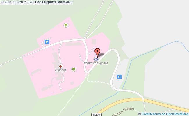 plan Ancien Couvent De Luppach Bouxwiller Bouxwiller