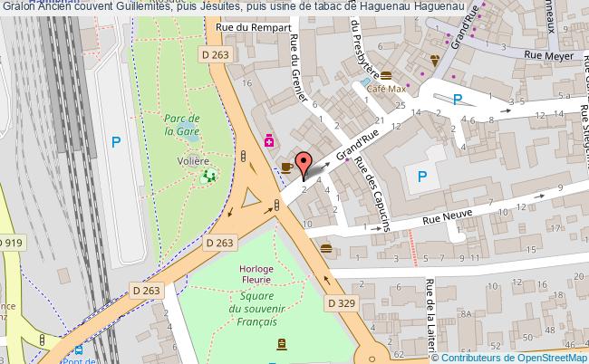 Ancien couvent Guillemites, puis Jésuites, puis usine de tabac de Haguenau