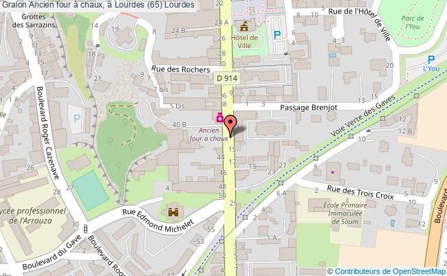 Ancien four à chaux, à Lourdes (65)