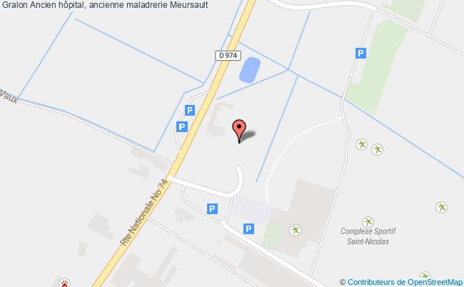 plan Ancien Hôpital, Ancienne Maladrerie Meursault Meursault