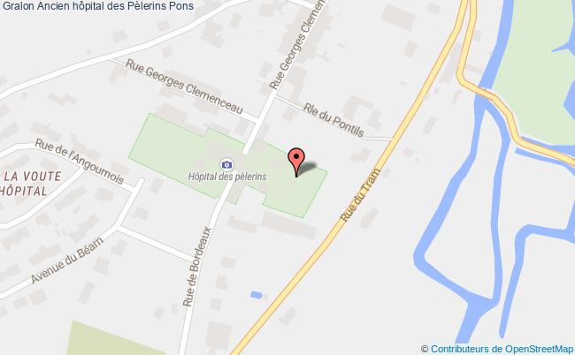plan Ancien Hôpital Des Pèlerins Pons Pons