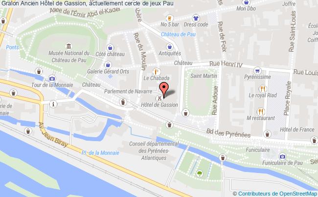 Ancien Hôtel de Gassion, actuellement cercle de jeux