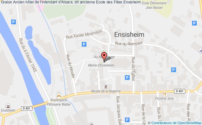 Ancien hôtel de l'Intendant d'Alsace, dit ancienne Ecole des Filles