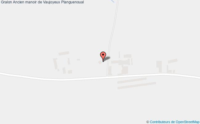 plan Ancien Manoir De Vaujoyeux Planguenoual Planguenoual