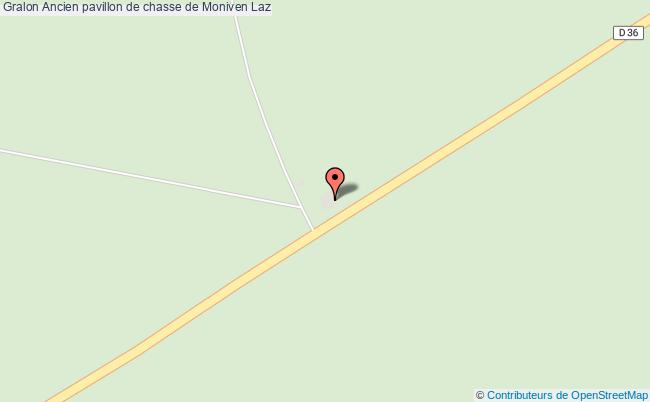 plan Ancien Pavillon De Chasse De Moniven Laz Laz