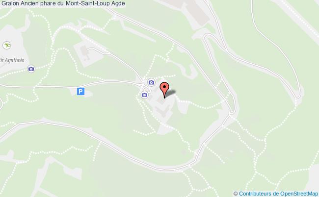 plan Ancien Phare Du Mont-saint-loup Agde Agde