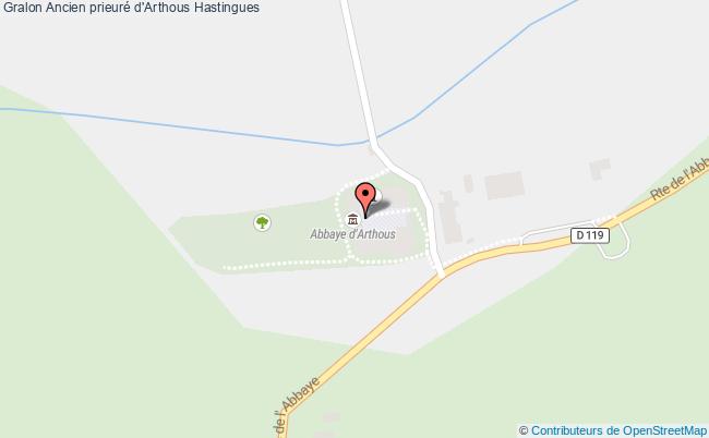 plan Ancien Prieuré D'arthous Hastingues Hastingues