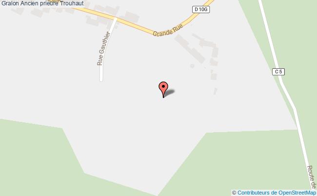 plan Ancien Prieuré Trouhaut Trouhaut