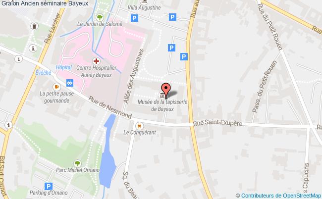 plan Ancien Séminaire Bayeux Bayeux