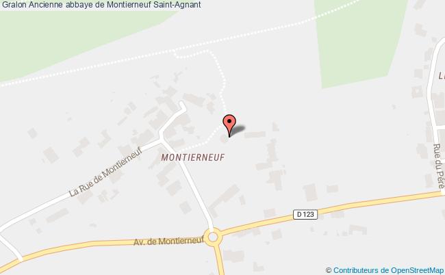 plan Ancienne Abbaye De Montierneuf Saint-agnant Saint-Agnant