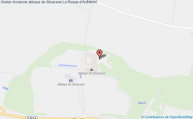 plan Ancienne Abbaye De Silvacane La Roque-d'anthéron La Roque-d'Anthéron