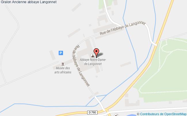 plan Ancienne Abbaye Langonnet Langonnet