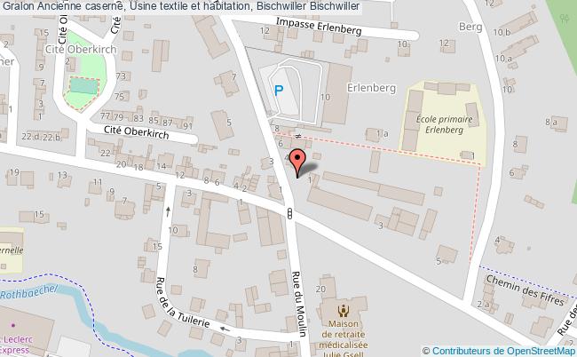 Ancienne caserne, Usine textile et habitation, Bischwiller