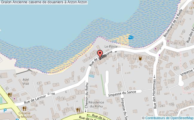 Ancienne caserne de douaniers à Arzon