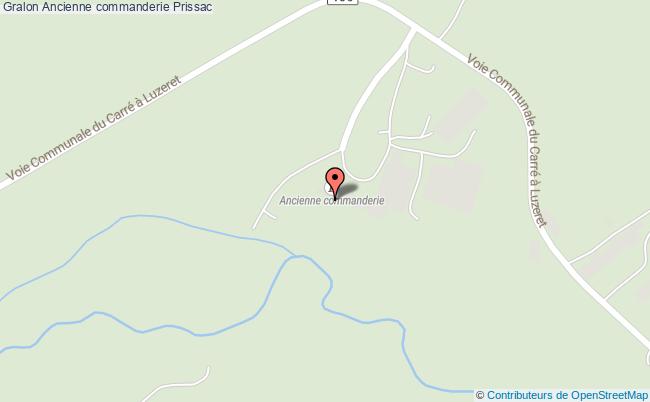 plan Ancienne Commanderie Prissac Prissac