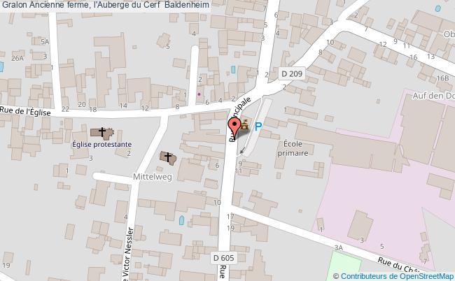 Ancienne ferme, l'Auberge du Cerf 