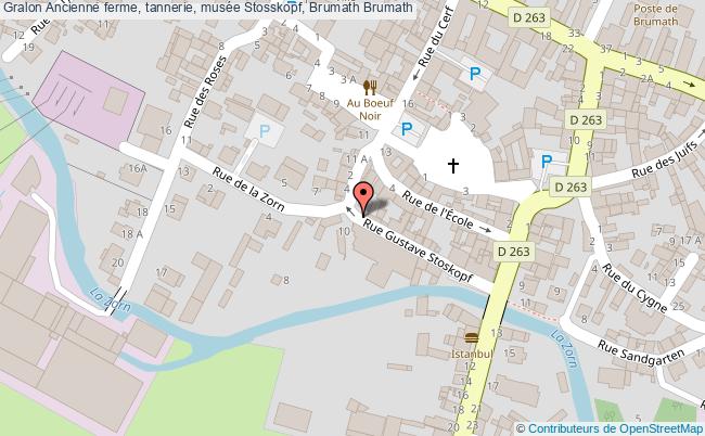 plan Ancienne Ferme, Tannerie, Musée Stosskopf, Brumath Brumath Brumath